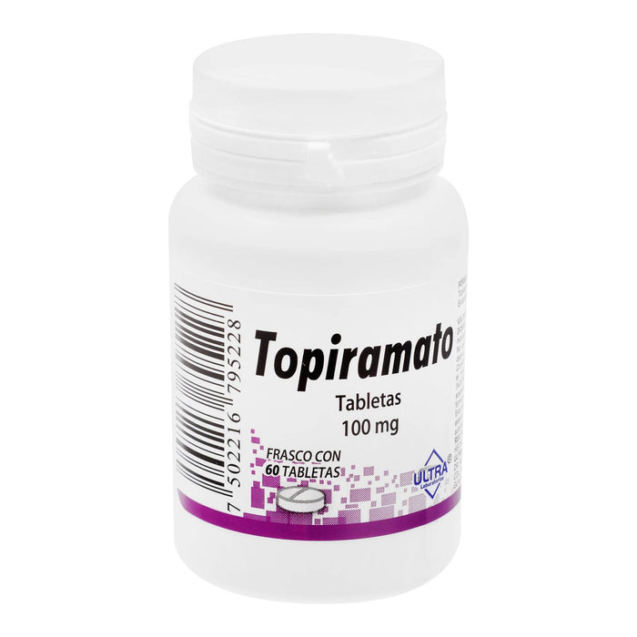 Topiramato 100Mg Con 60 Ultra Tabletas - WeCare Pharma