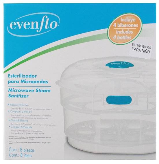 Esterilizador Biberones Evenflo - WeCare Pharma