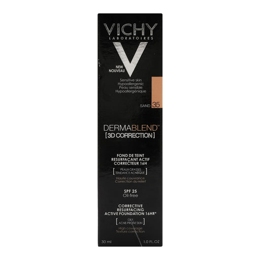 Vichy Dermablend 3D Maquillaje Fluido Sand 35 Fps25 30Ml 1 - 3337871332310