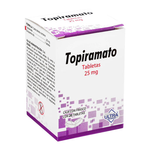 Topiramato 25Mg Con 20 Tabletas - WeCare Pharma