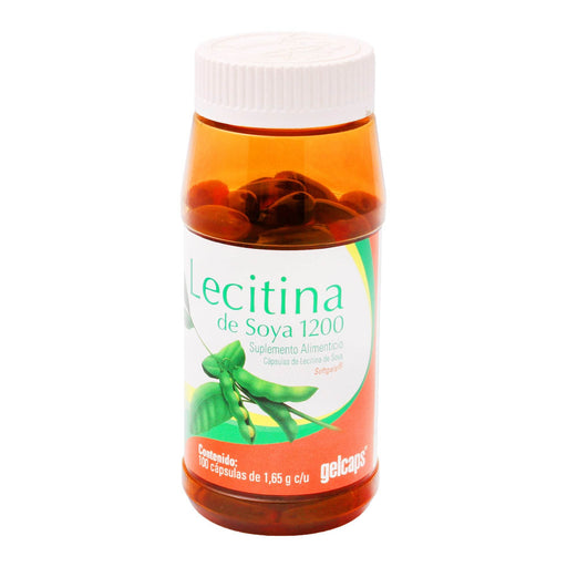 Lecitina De Soya Capsulas 1.65G Con 100 Gelcaps - WeCare Pharma