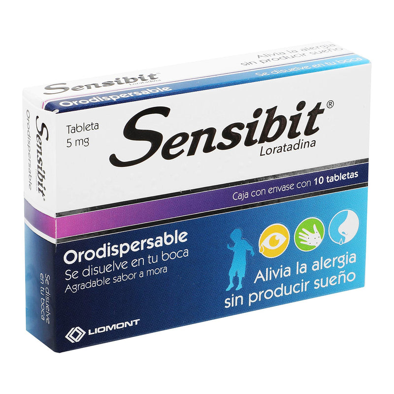 Sensibit Orodispersable 5Mg Con 10 Tabletas (Loratadina) - WeCare Pharma