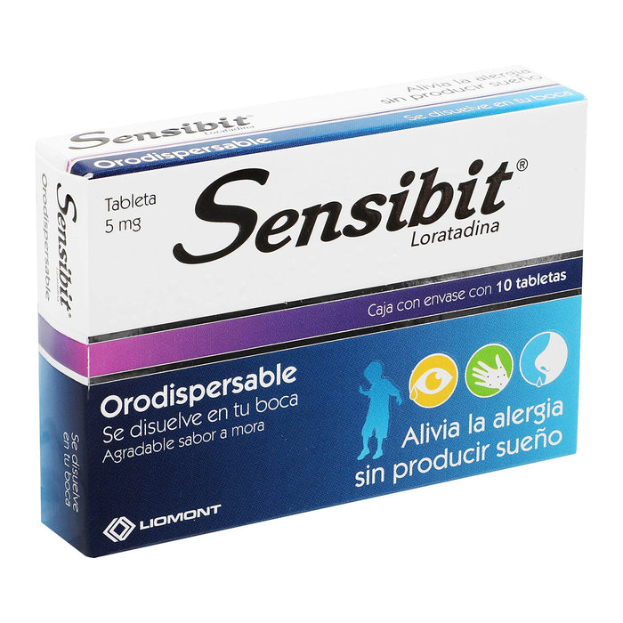 Sensibit Orodispersable 5Mg Con 10 Tabletas (Loratadina) - WeCare Pharma