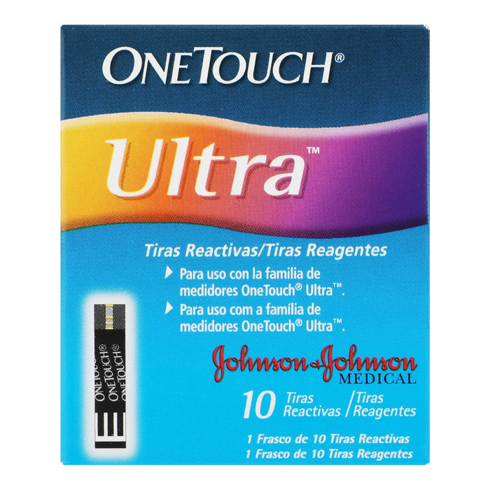 Onetouch Ultra Tiras Reactivas Con 10 - WeCare Pharma