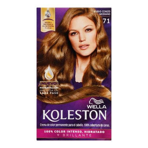 Tinte Koleston Rubio Cenizo Mediano 71 - WeCare Pharma