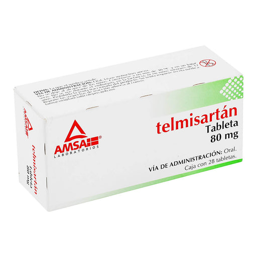 Telmisartan 80Mg Con 28 Amsa Tabletas - WeCare Pharma