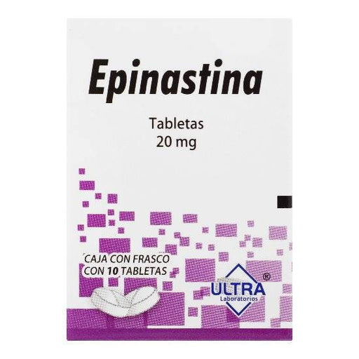 Epinastina 20Mg Con 10 Ultra Tabletas - WeCare Pharma