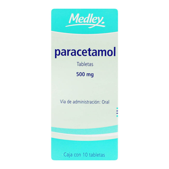 Paracetamol 500Mg Con 10 Medley Tabletas - WeCare Pharma