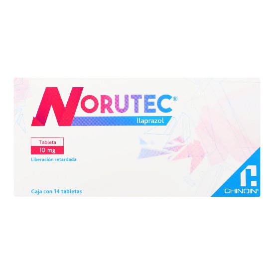 Norutec 10Mg Con 14 Tabletas (Ilaprazol) 1 - 7501088513794