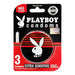 Condón Playboy Extra Sensitive Con 3 - WeCare Pharma