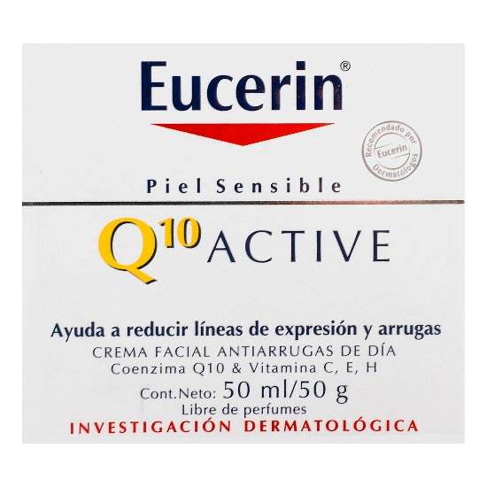 Crema Facial Q10 Active Piel Sensible Eucerin 50Ml - WeCare Pharma