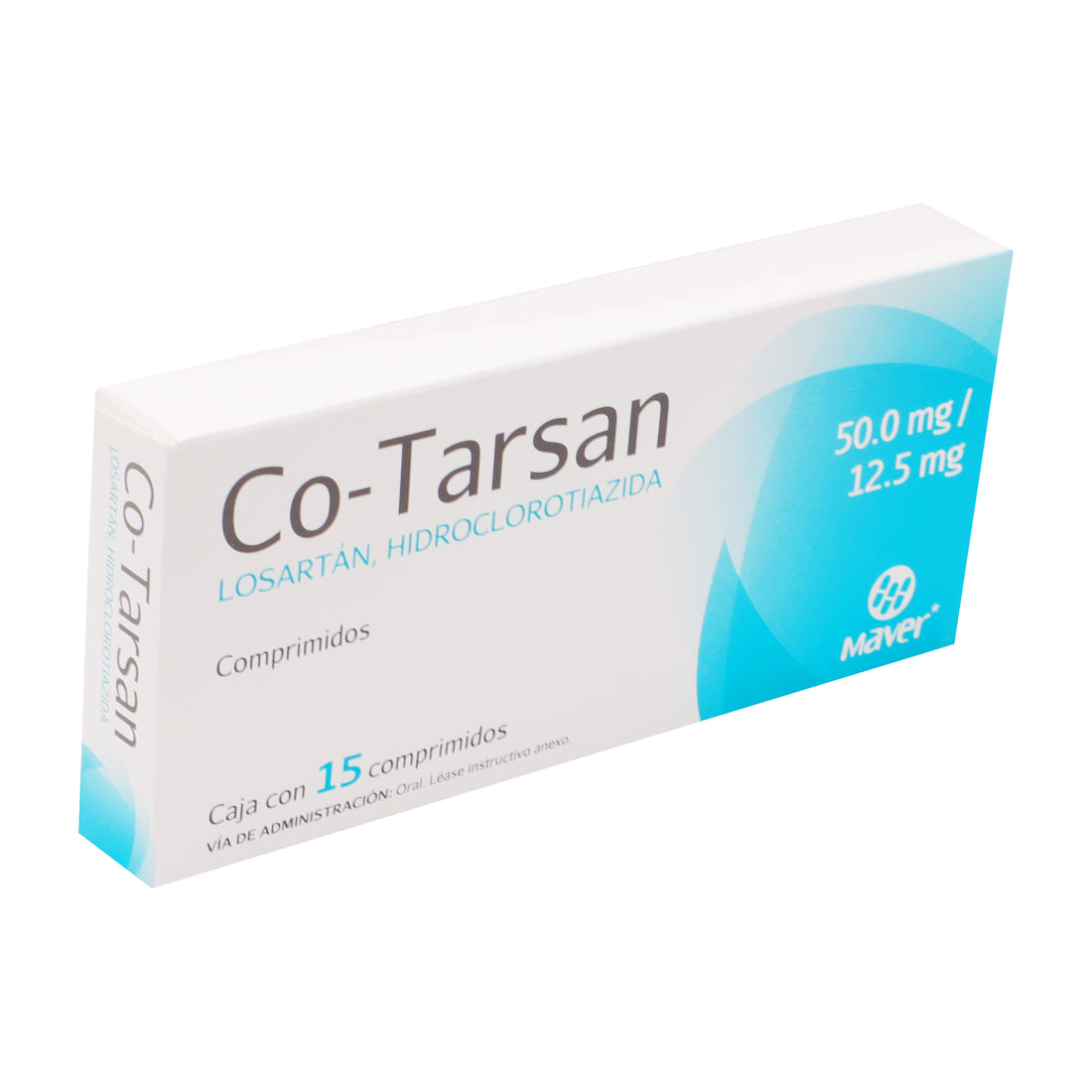 Co-Tarsan 50/12.5Mg Con 15 Comprimidos (Losartan/Hidroclorotiazida) 3 - 7502009742767