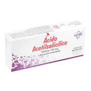 Acido Acetilsalicilico 100Mg Con 30 Tabletas - WeCare Pharma