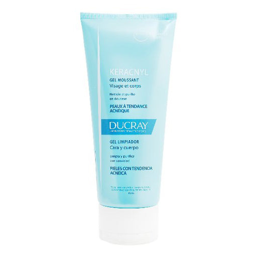 Ducray Keracnyl Gel Limpiador 200Ml 1 - 3282776126178