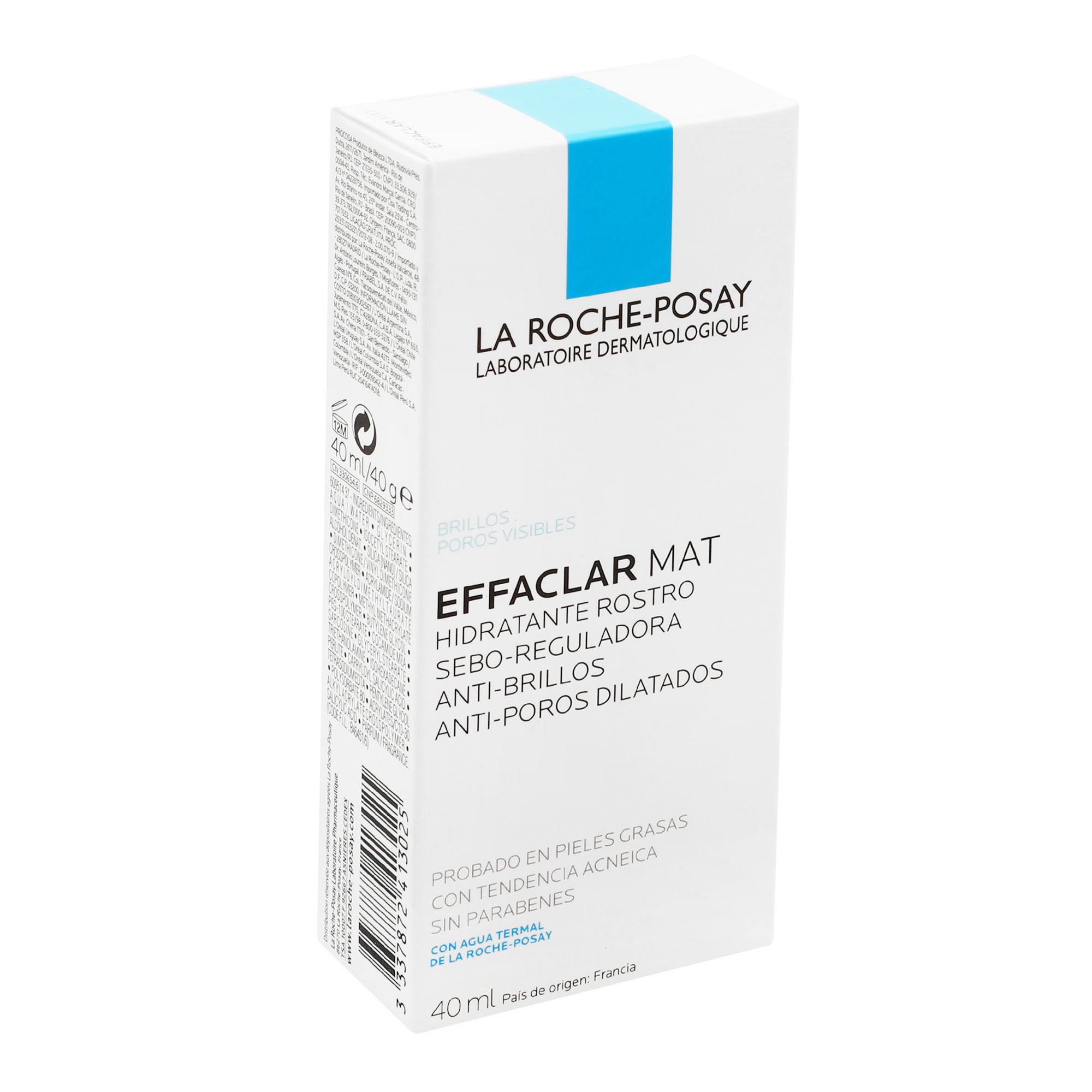 La Roche-P Effaclar Mat Hidratante 40Ml 4 - 3337872413025