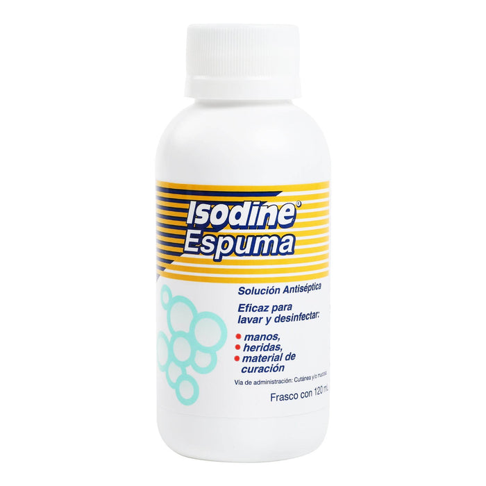 Solución Antiseptica Espuma Isodine 120Ml - WeCare Pharma