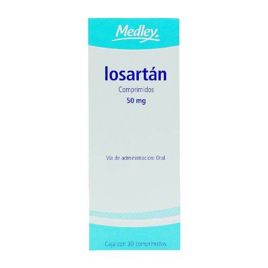 Losartan 50Mg Con 30 Medley Tabletas - WeCare Pharma