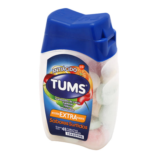 Tums 750Mg Con 48 Tabletas (Carbonato De Calcio) 2 - 7501065054029