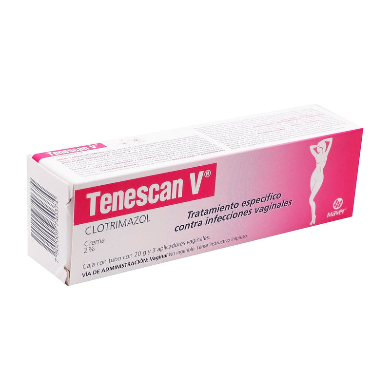 Tenescan Crema 2% 20G (Clotrimazol) - WeCare Pharma