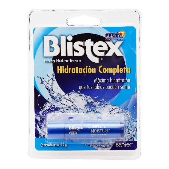 Blistex Hidratacion Completa Labial 4.2G - WeCare Pharma