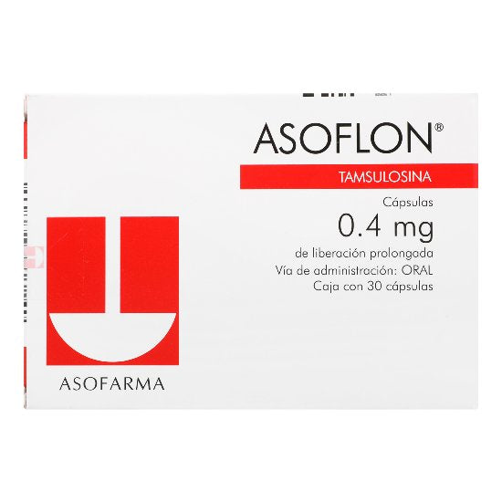 Asoflon 0.4Mg Con 30 Capsulas (Tamsulosina) 1 - 7730979094092