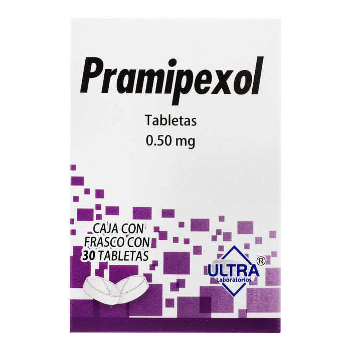 Pramipexol 0.5Mg Con 30 Ultra Tabletas - WeCare Pharma