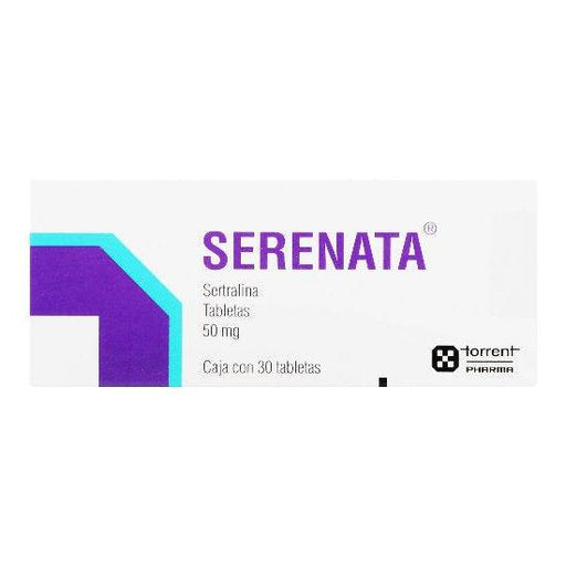 Serenata 50Mg Con 30 Tabletas (Sertralina) - WeCare Pharma