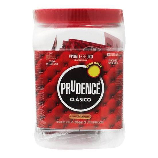 Condón Prudence Vitrolero Clasico Con 50 - WeCare Pharma