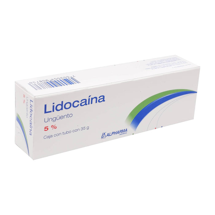 Lidocaina Unguento 5% 35G Alpharma - WeCare Pharma