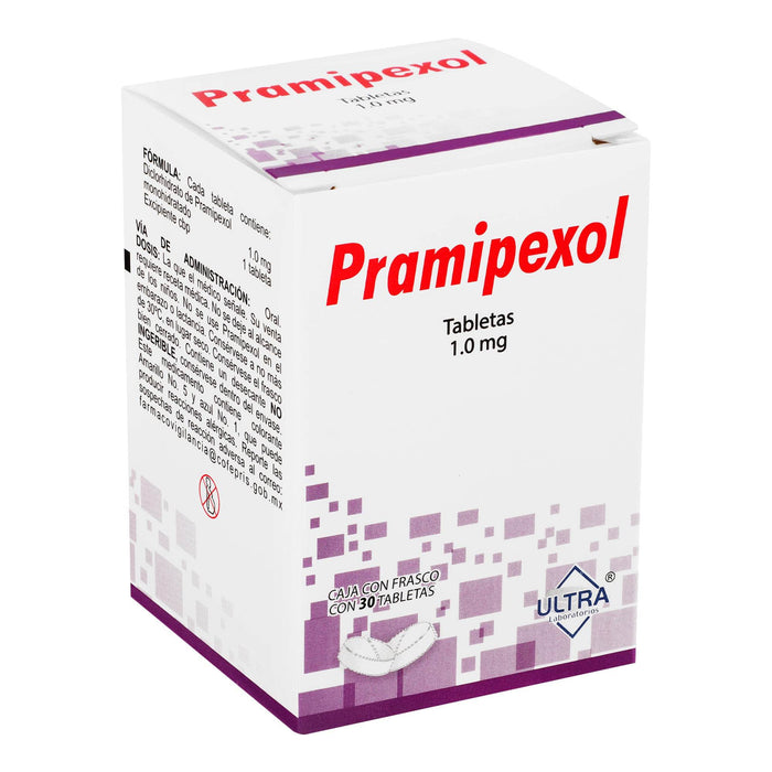 Pramipexol Tabletas 1Mg Con 30 Ultra - WeCare Pharma