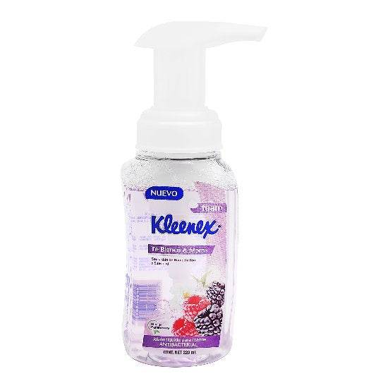 Jabon Liquido Para Manos Kleenex Te Bco/Moras 220Ml - WeCare Pharma