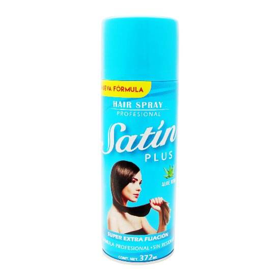 Satin Plus Fijador De Cabello Aloe Vera 372Ml - WeCare Pharma