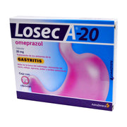 Losec A-20 20Mg Con 14 Capsulas (Omeprazol) - WeCare Pharma