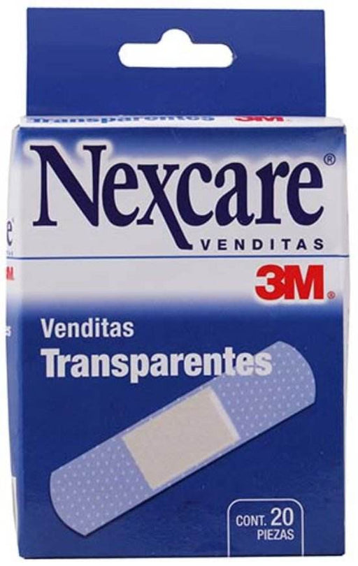 Venditas Adhesivas Tranparentes Nexcare Con 20 - WeCare Pharma