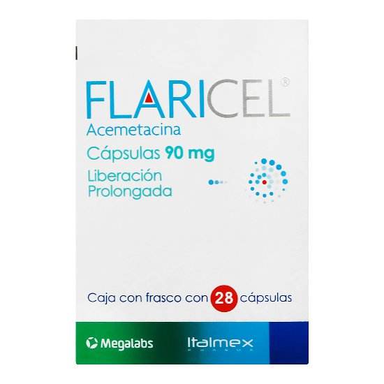 Flaricel 90Mg Con 28 Capsulas (Acemetacina) - WeCare Pharma