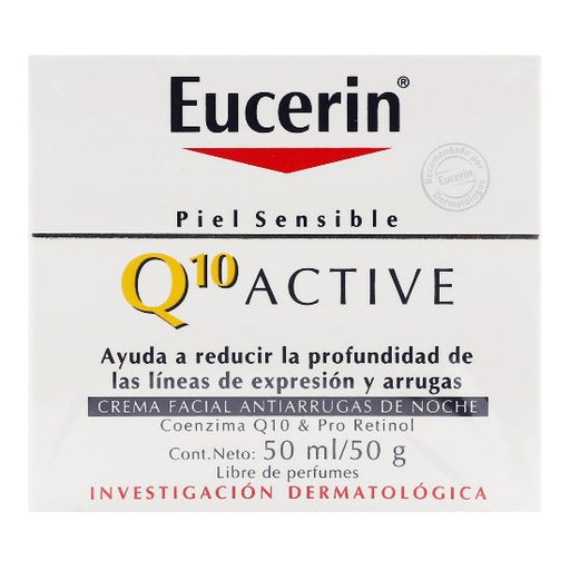 Eucerin Q10 Active Crema Facial De Noche 50Ml 1 - 4005800634161