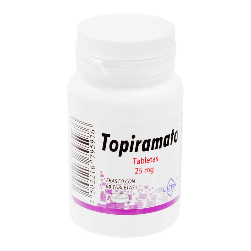 Topiramato 25Mg Con 60 Tabletas - WeCare Pharma