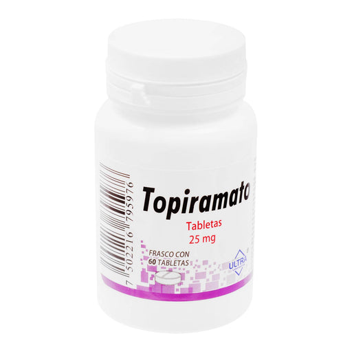 Topiramato 25Mg Con 60 Tabletas - WeCare Pharma