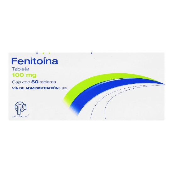 Fenitoina 100Mg Con 50 Psicofarma Tabletas 1 - 7501384544225