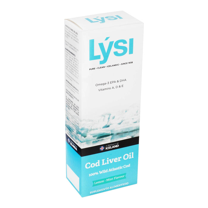 Lysi Aceite De Bacalao Sabor Limon Y Menta 240Ml - WeCare Pharma