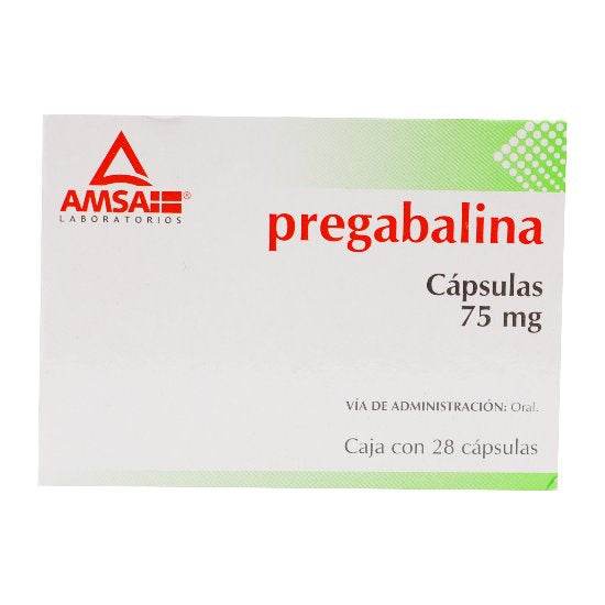 Pregabalina 75Mg Con 28 Amsa Capsulas - WeCare Pharma