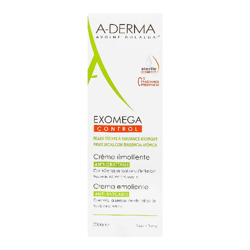 A-Derma Exomega Control Crema Emoliente Anti-Rascado 200Ml 1 - 3282770073072