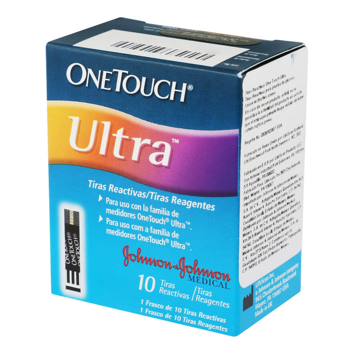Onetouch Ultra Tiras Reactivas Con 10 - WeCare Pharma