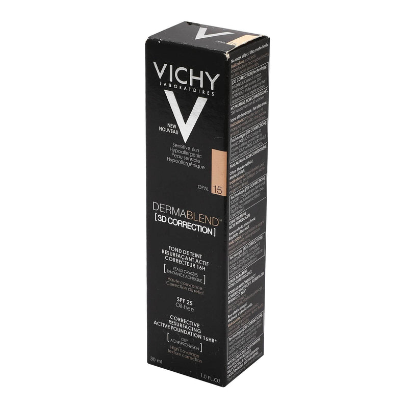Vichy Dermablend 3D Maquillaje Fluido Opal 15 Fps25 30Ml - WeCare Pharma