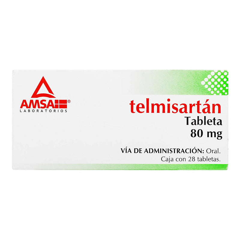 Telmisartan 80Mg Con 28 Amsa Tabletas - WeCare Pharma