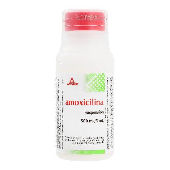 Amoxicilina Suspensión 500Mg/5Ml 75Ml Amsa - WeCare Pharma