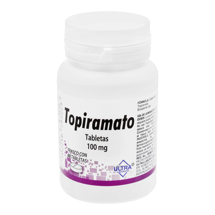 Topiramato 100Mg Con 60 Ultra Tabletas - WeCare Pharma