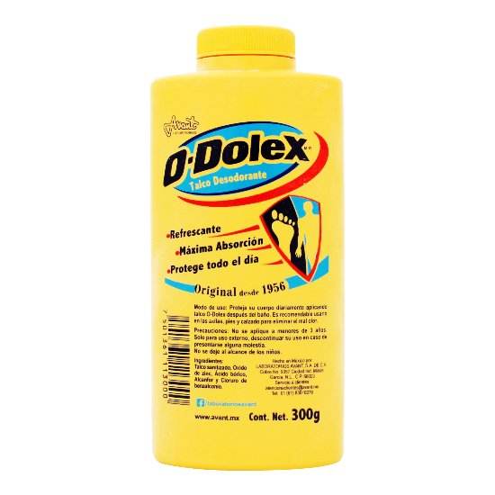 Talco Desodorante Odolex 300G - WeCare Pharma