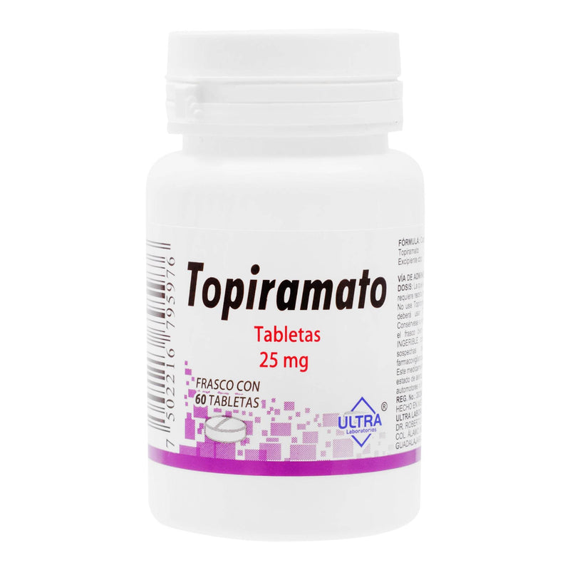 Topiramato 25Mg Con 60 Tabletas - WeCare Pharma