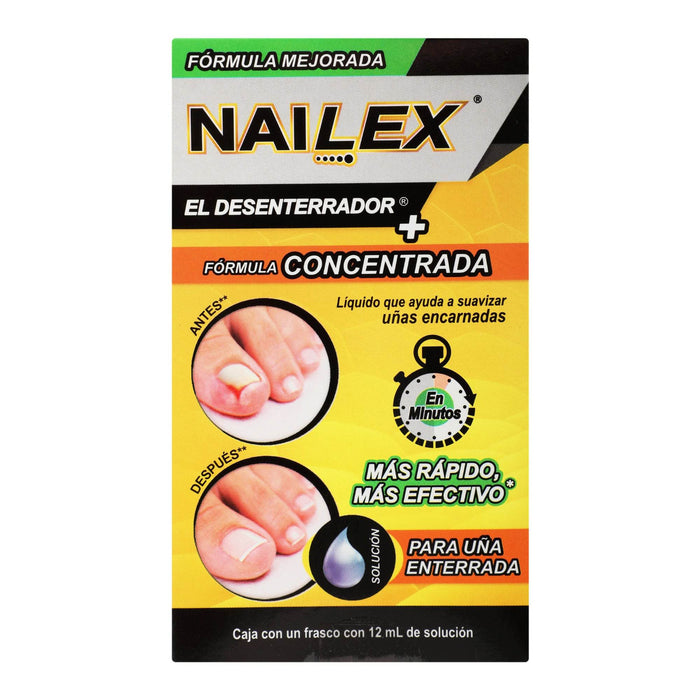 Nailex Desenterrador De Uñas Frasco Con 12Ml - WeCare Pharma